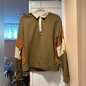 Kith Emery Herringbone Terry Rugby Shirt